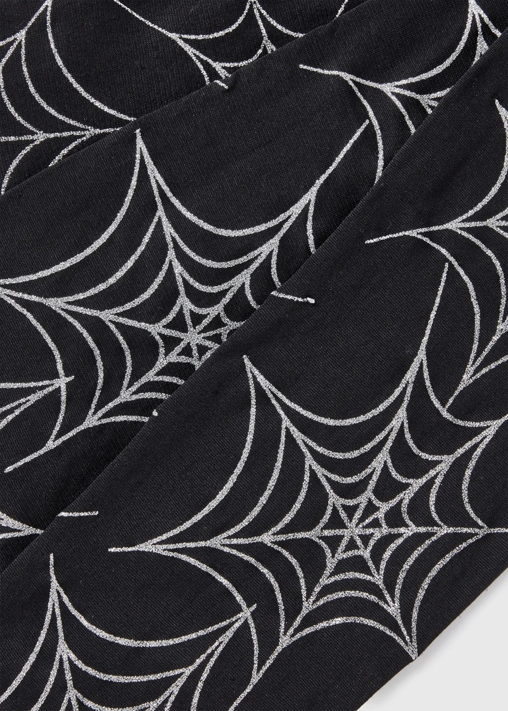 Black Cobweb Tights - S Image 2