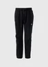 Black Loose Fit Cargo Trousers - Extra small Image 4