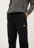 Black Loose Fit Cargo Trousers - Extra small Image 3