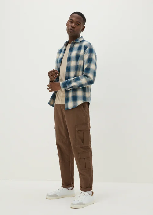 Tan Multi Pocket Cargos - 30 waist Image 1