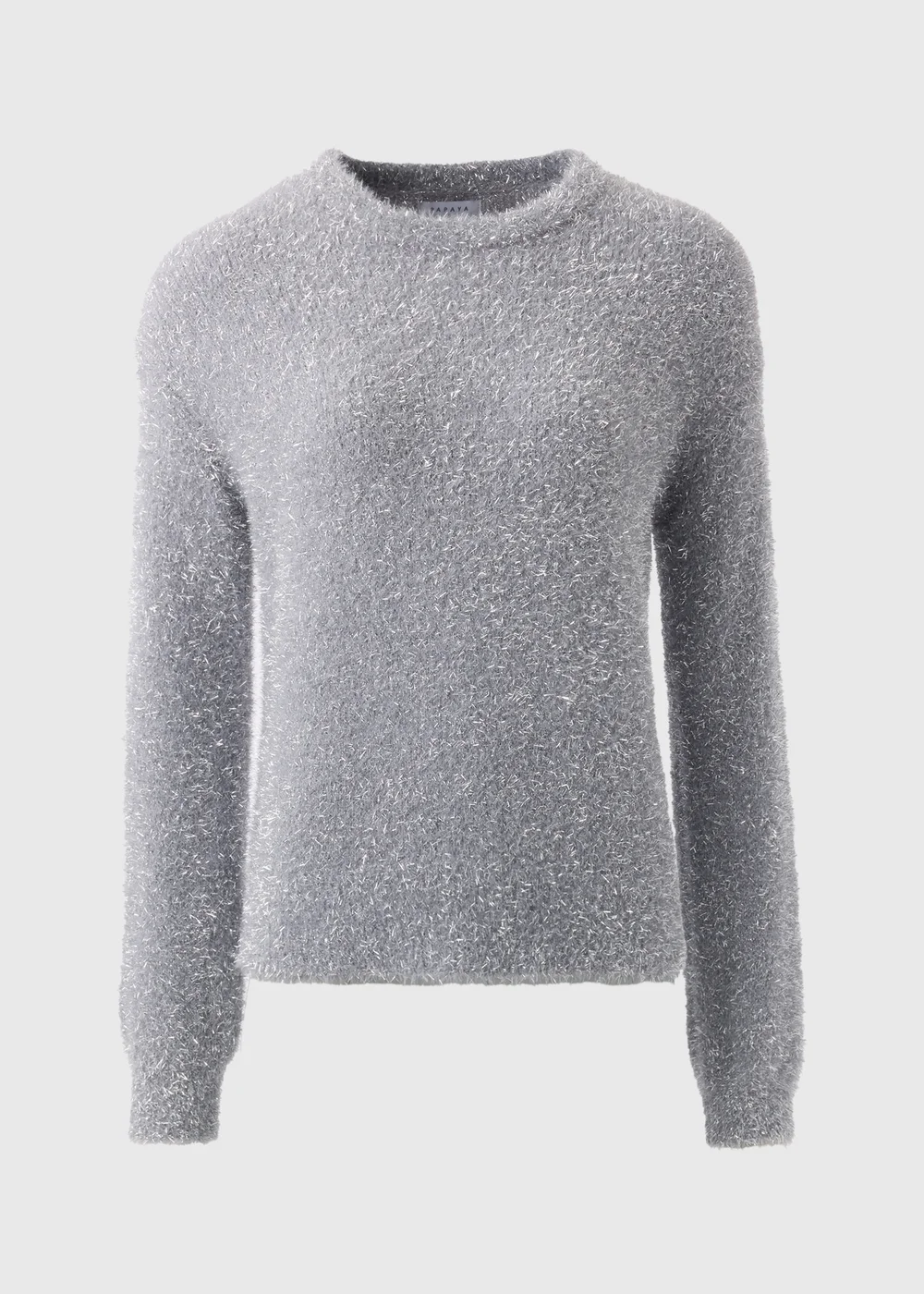 Wondrous Grey Tinsel Jumper - XS Image 4