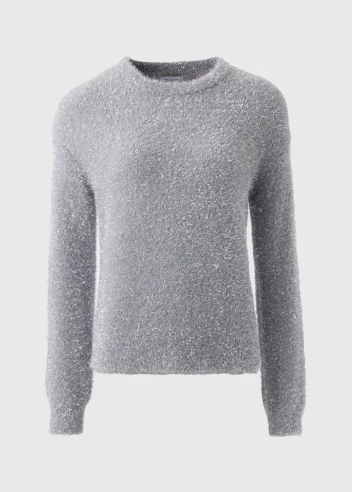Wondrous Grey Tinsel Jumper - XS Image 4