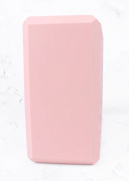 Myga Pink Yoga Block Pair - One Size Image 4