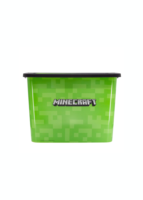 Minecraft Green Storage Box 23L Set of 2 - One Size Image 2