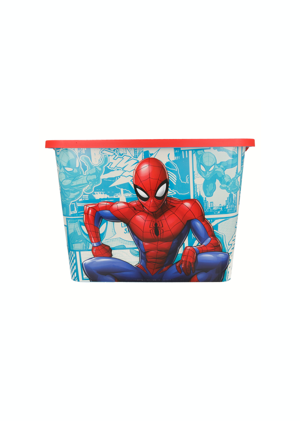 Spiderman Storage Boxes 23L Set of 2 - One Size Image 2