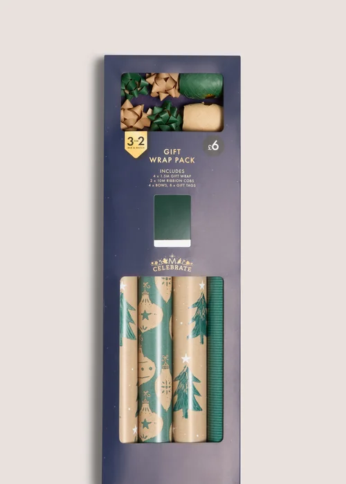 Winter Poem Print Compendium Wrapping Set Image 1