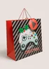 Joyful Square Gaming Christmas Gift Bag Image 1
