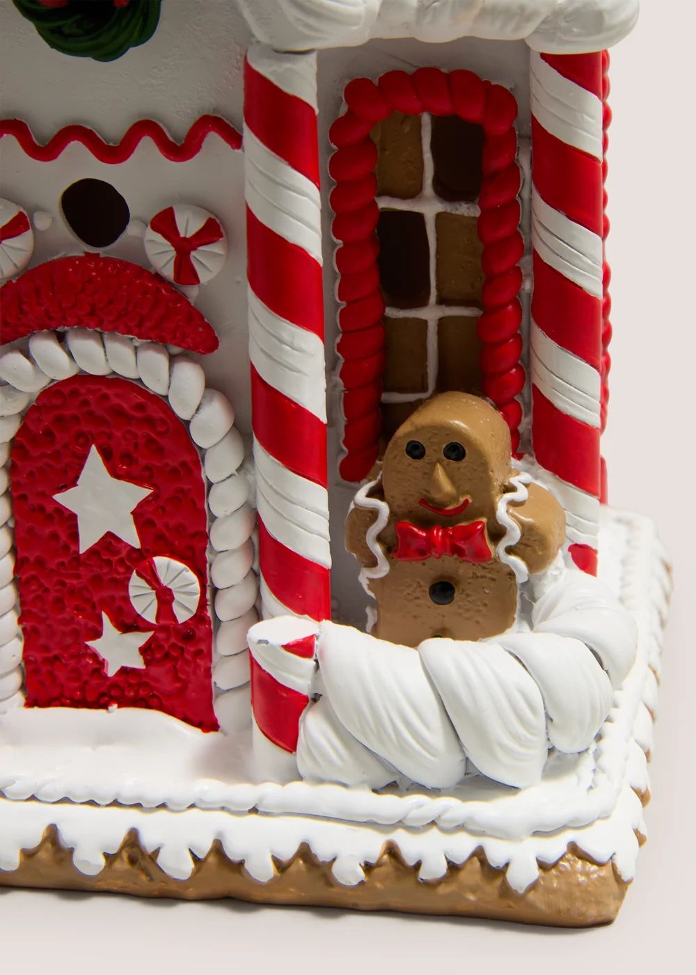 Joyful Led Gingerbread House Image 2