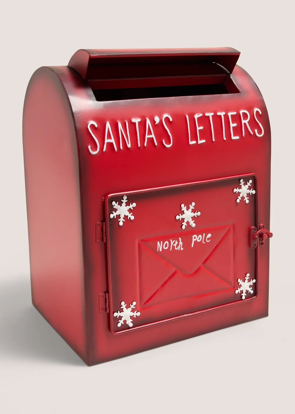 Joyful Red Santa Mailbox Image 1