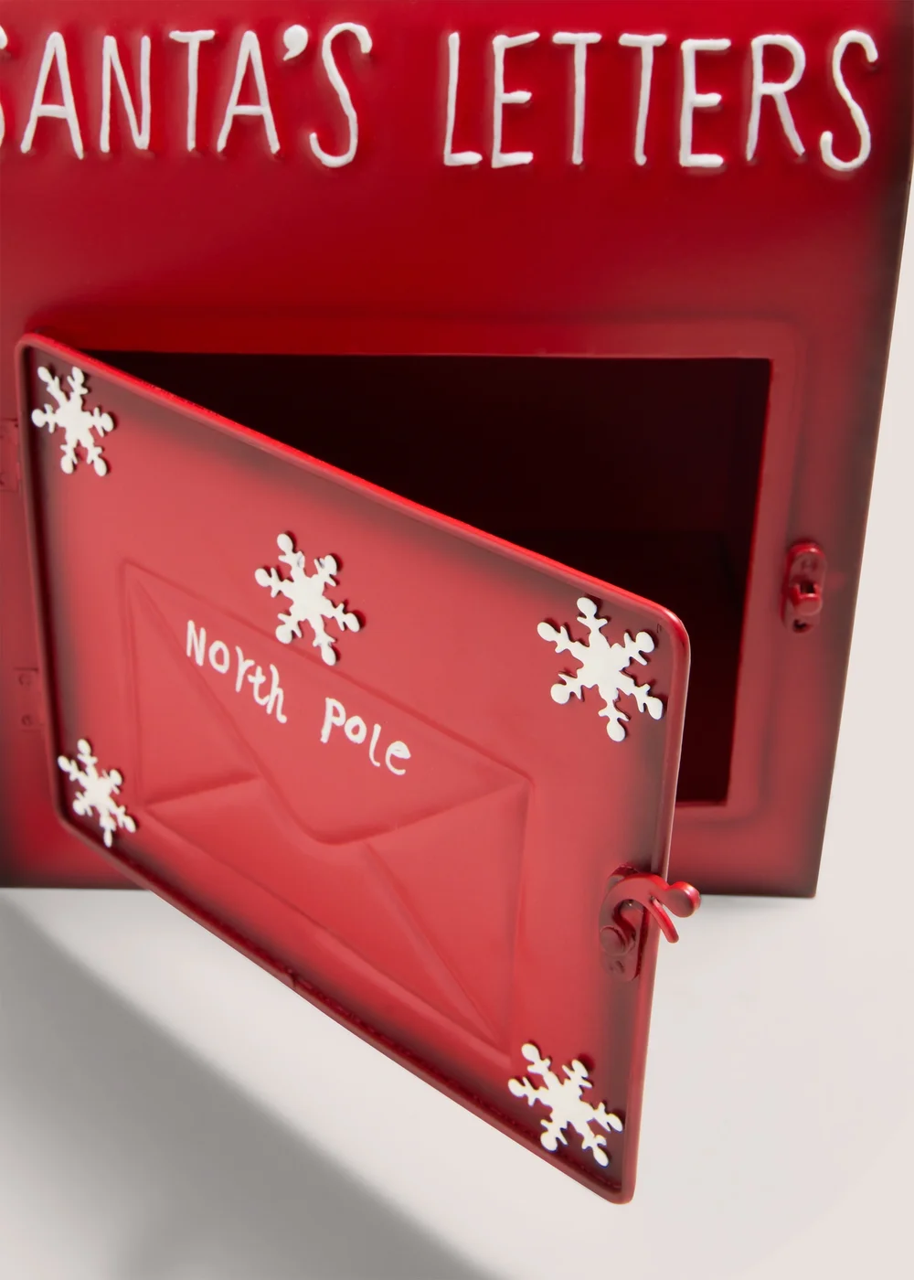Joyful Red Santa Mailbox Image 2