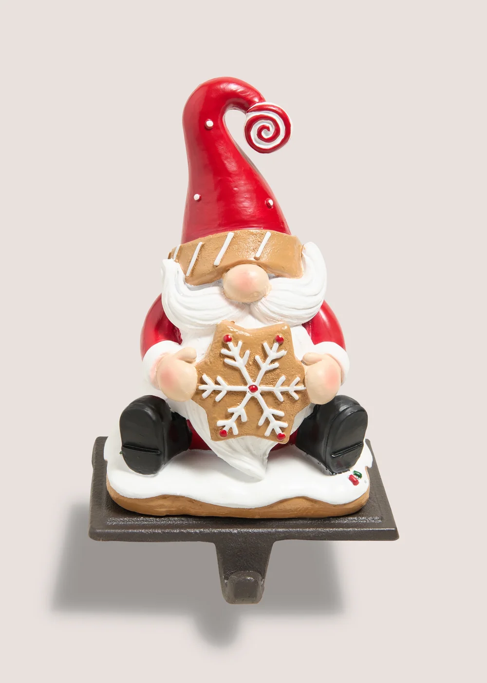 Joyful Gnome Stocking Holder Image 1