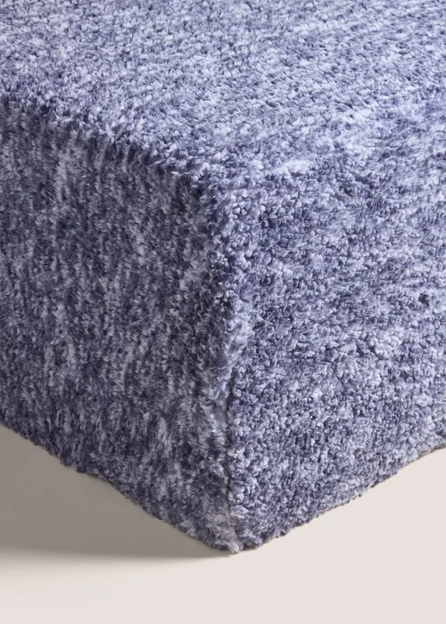 Blue Teddy Fitted Sheet - King Image 1