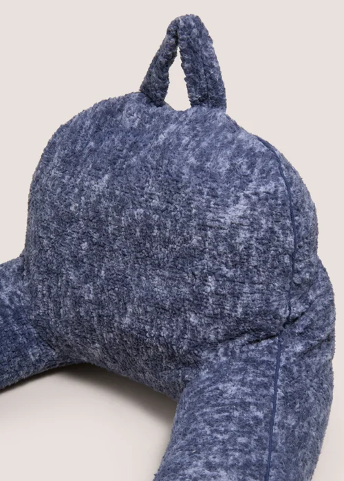 Blue Teddy Cuddle Cushion Image 2