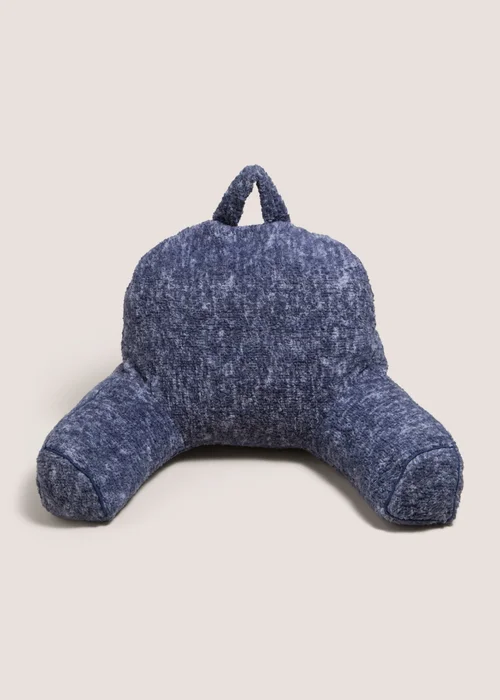 Blue Teddy Cuddle Cushion Image 1