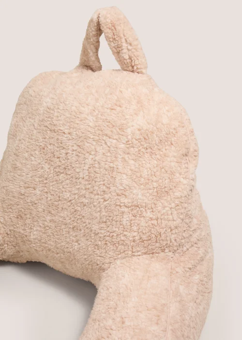 Natural Teddy Cuddle Cushion Image 2