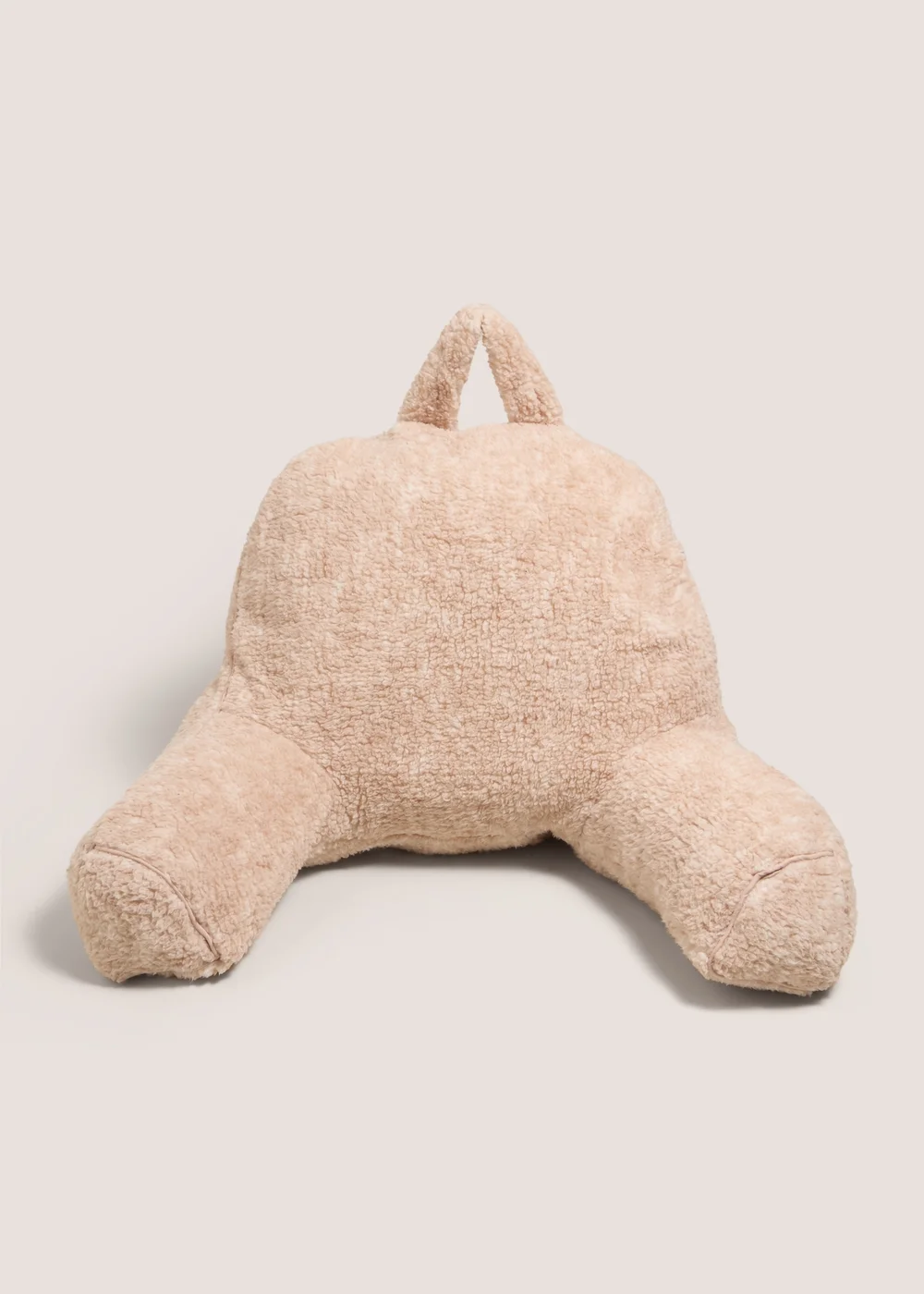 Natural Teddy Cuddle Cushion Image 1