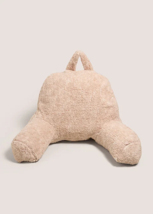 Natural Teddy Cuddle Cushion Image 1