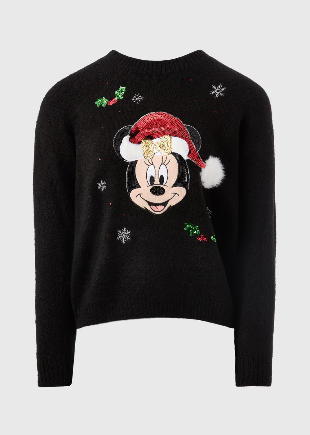 Disney Black Christmas Jumper - XS Image 4