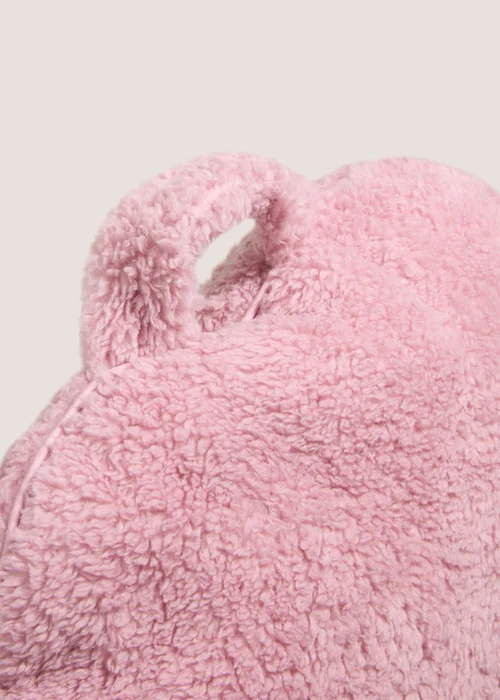 Pink Teddy Cuddle Cushion Image 2