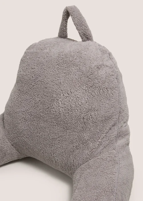 Grey Teddy Cuddle Cushion Image 2