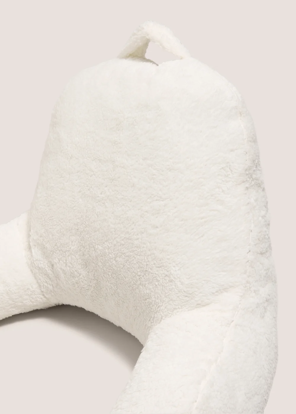Cream Teddy Cuddle Cushion Image 2