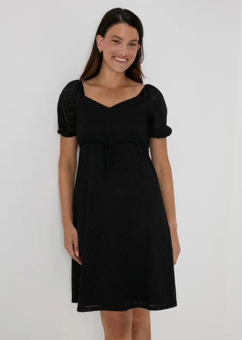 Black Sweetheart Mini Dress - Size 8 Image 4