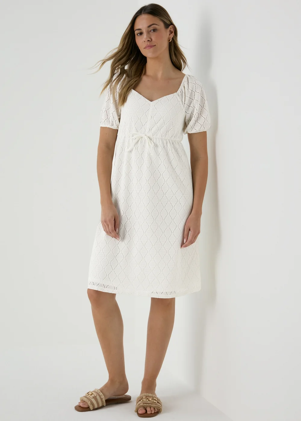 Ecru Sweetheart Mini Dress - Size 8 Image 4