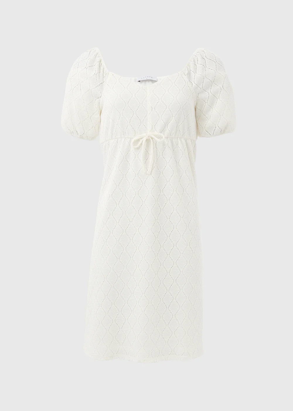 Ecru Sweetheart Mini Dress - Size 8 Image 5