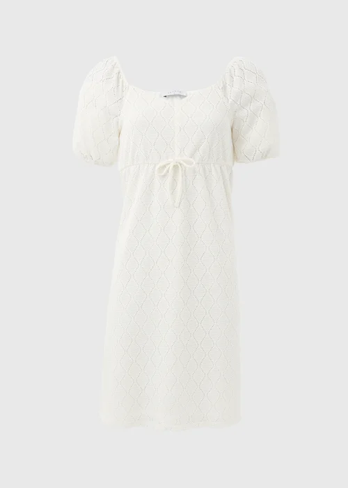 Ecru Sweetheart Mini Dress - Size 8 Image 5