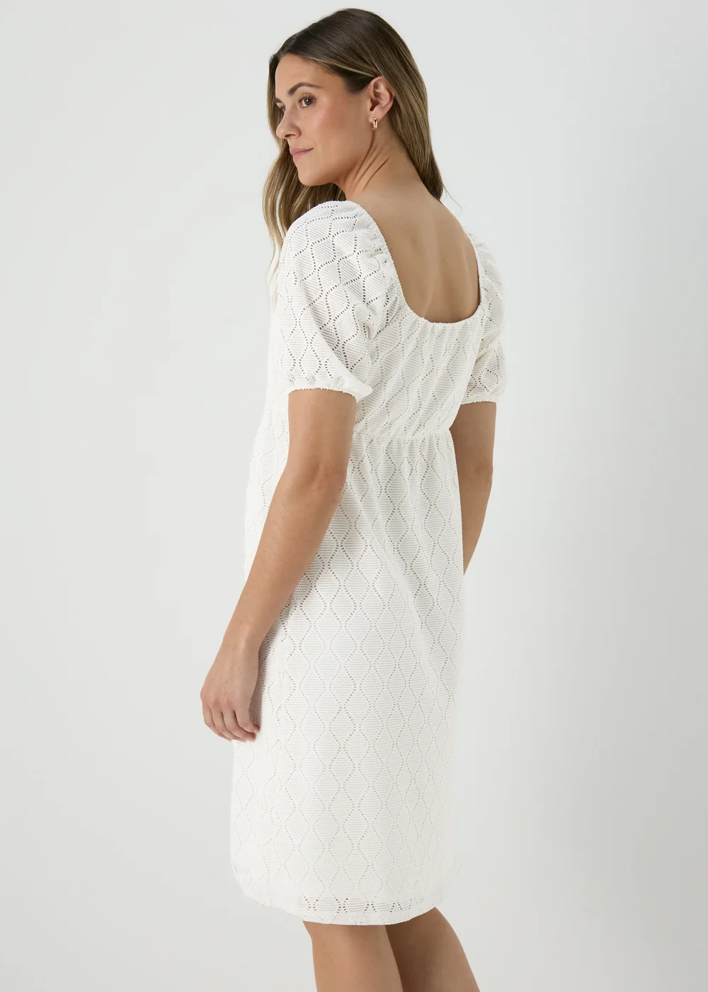 Ecru Sweetheart Mini Dress - Size 8 Image 2