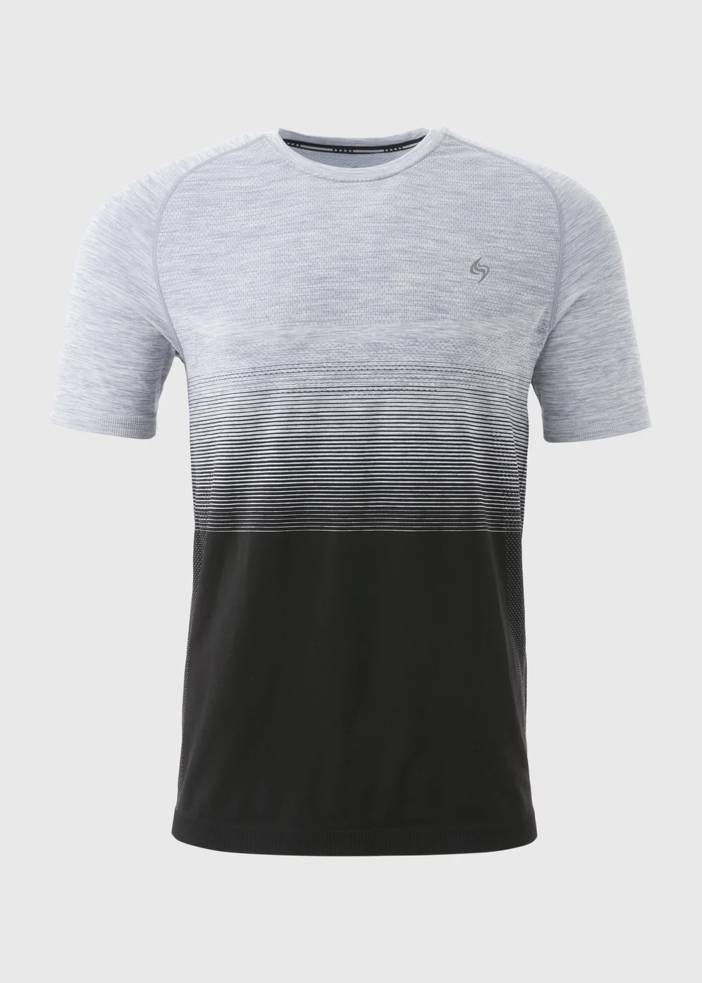 Souluxe Grey Ombre T-Shirt - S Image 5
