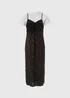 Black 2 in 1 Midi Cami Dress - Size 8 Image 5