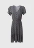 Multicoloured Floral Midi Dress - Size 8 Image 5