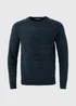 Navy Space Dye Jumper - Small Image 4