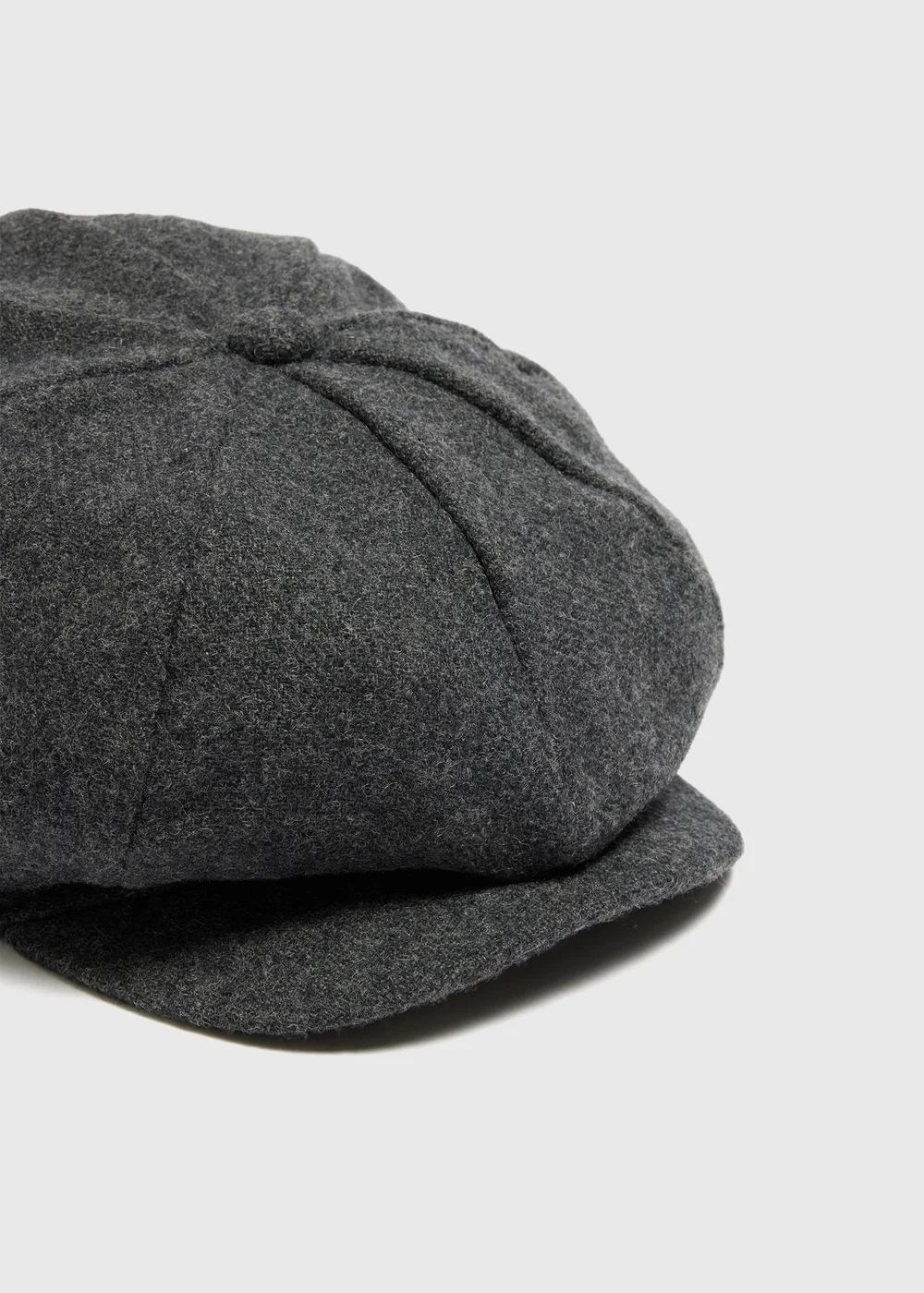 Charcoal Baker Boy Cap - S/M Image 2