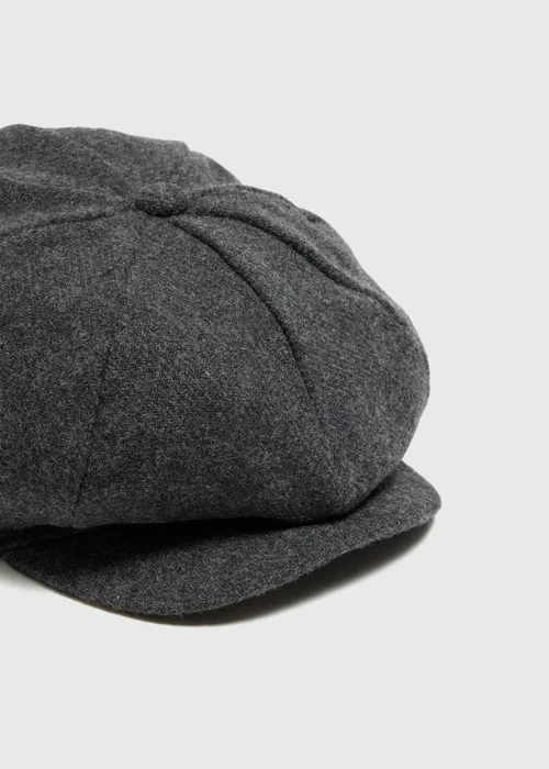 Charcoal Baker Boy Cap - S/M Image 2