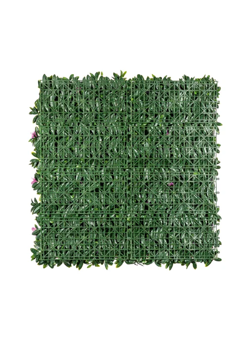 Premier Decorations Azalea Artificial Living Wall Panel (100cm x 100cm) - One Size Image 3