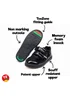 ToeZone Girls Gina Rip Tape Fastening Brogue Shoe (Younger 8- Older 2) - 1 Infants Image 5