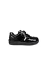 ToeZone Girls Gina Rip Tape Fastening Brogue Shoe (Younger 8- Older 2) - 1 Infants Image 2