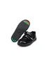 ToeZone Girls Gina Rip Tape Fastening Brogue Shoe (Younger 8- Older 2) - 1 Infants Image 1