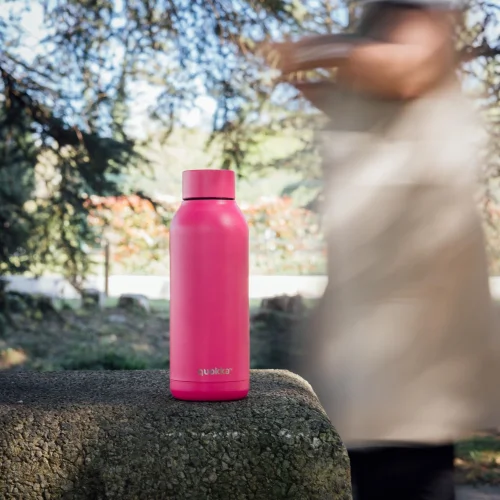 Quokka Thermal Raspberry Pink Stainless Steel Bottle (510 ml) - One Size Image 2