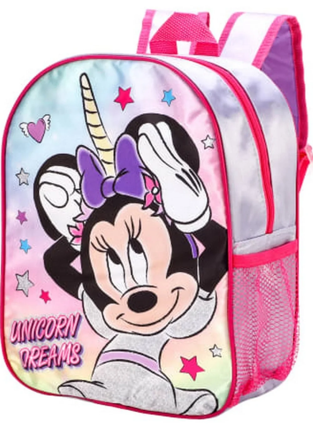 Disney Kids Minnie Mouse Pink Unicorn Dreams Backpack - One Size Image 1