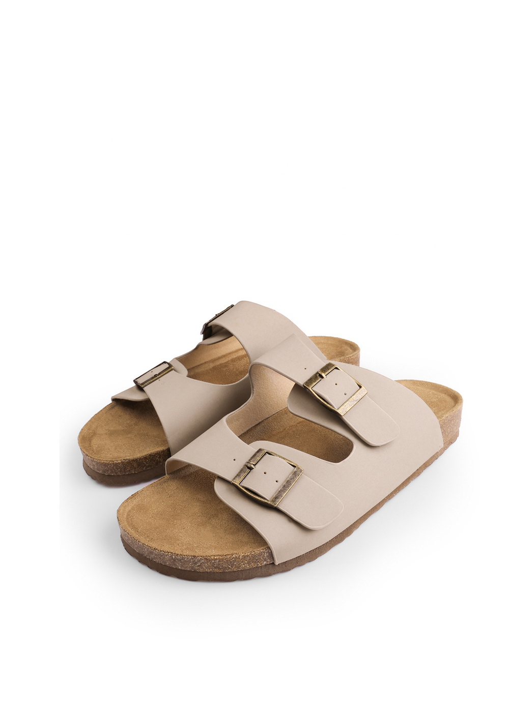 Where's That From Camel Nubuck Willow Flat Sandals - 3 Image 1