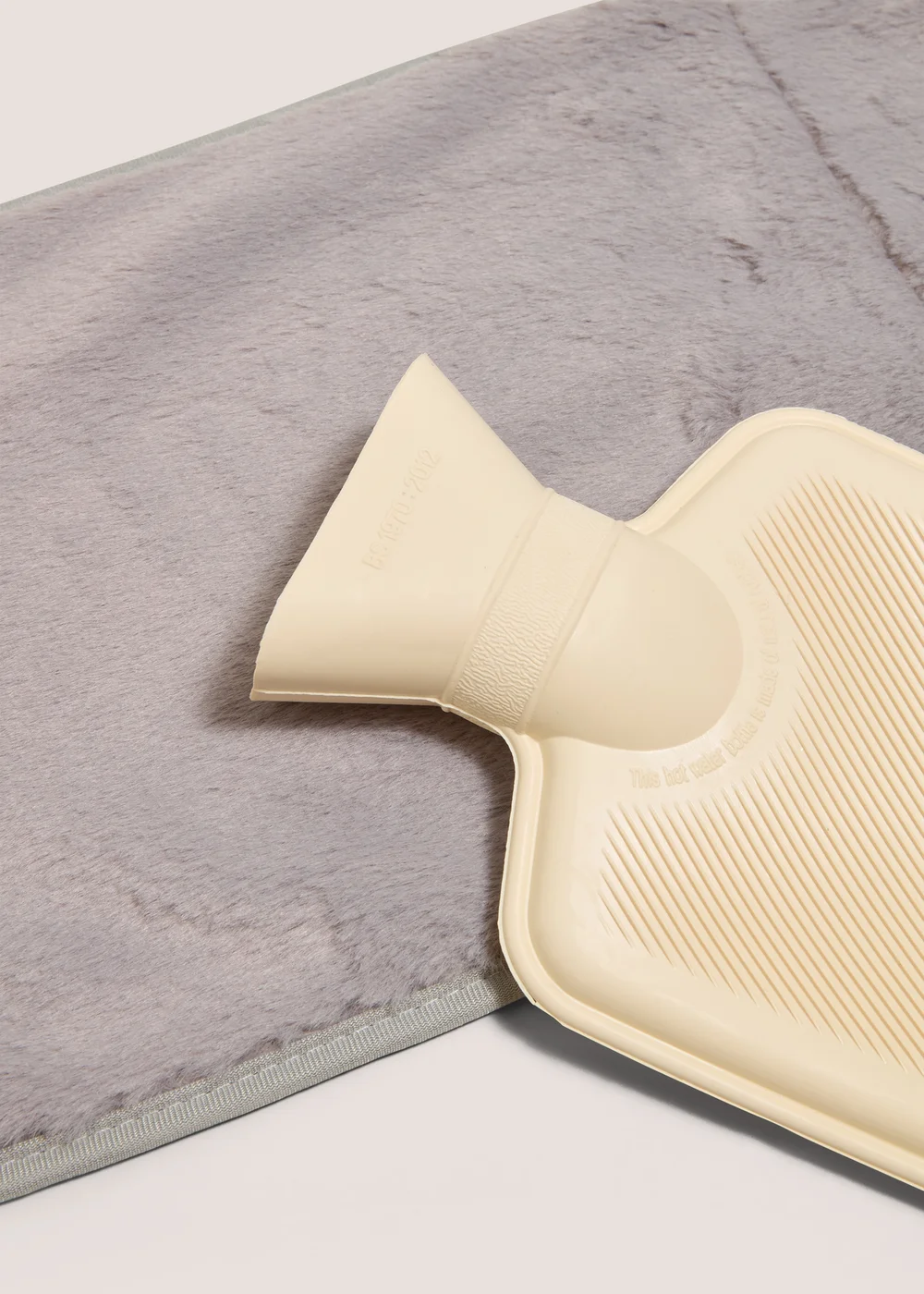 Grey Hot Water Bottle Image 2
