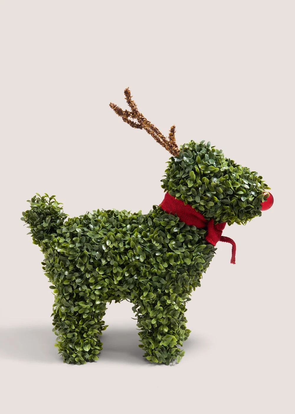 Joyful Topiary Christmas Reindeer Image 1