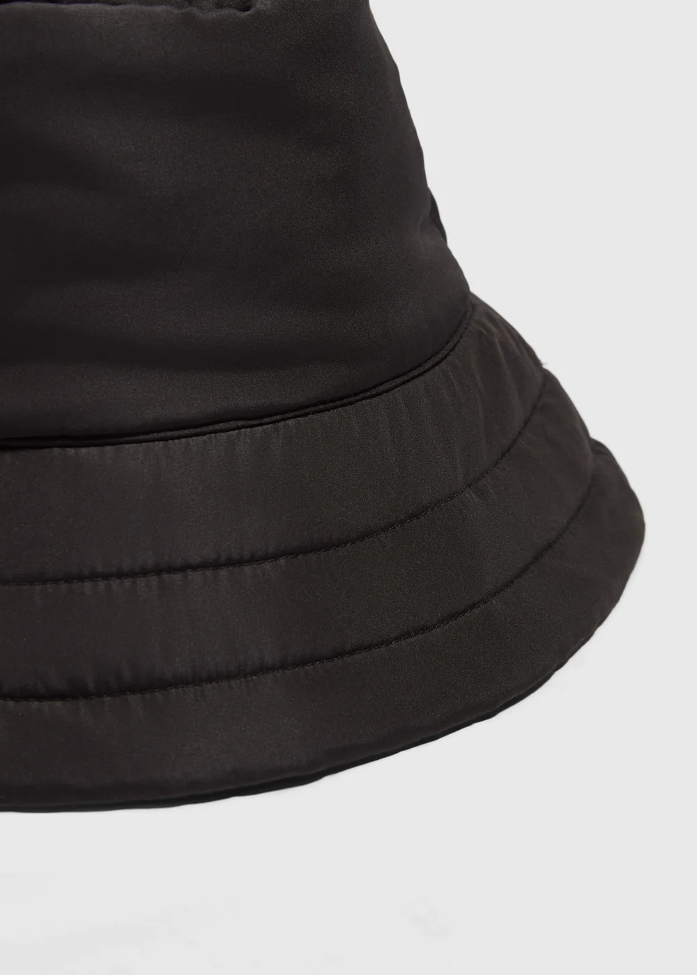 Black Bucket Hat - One Size Image 2