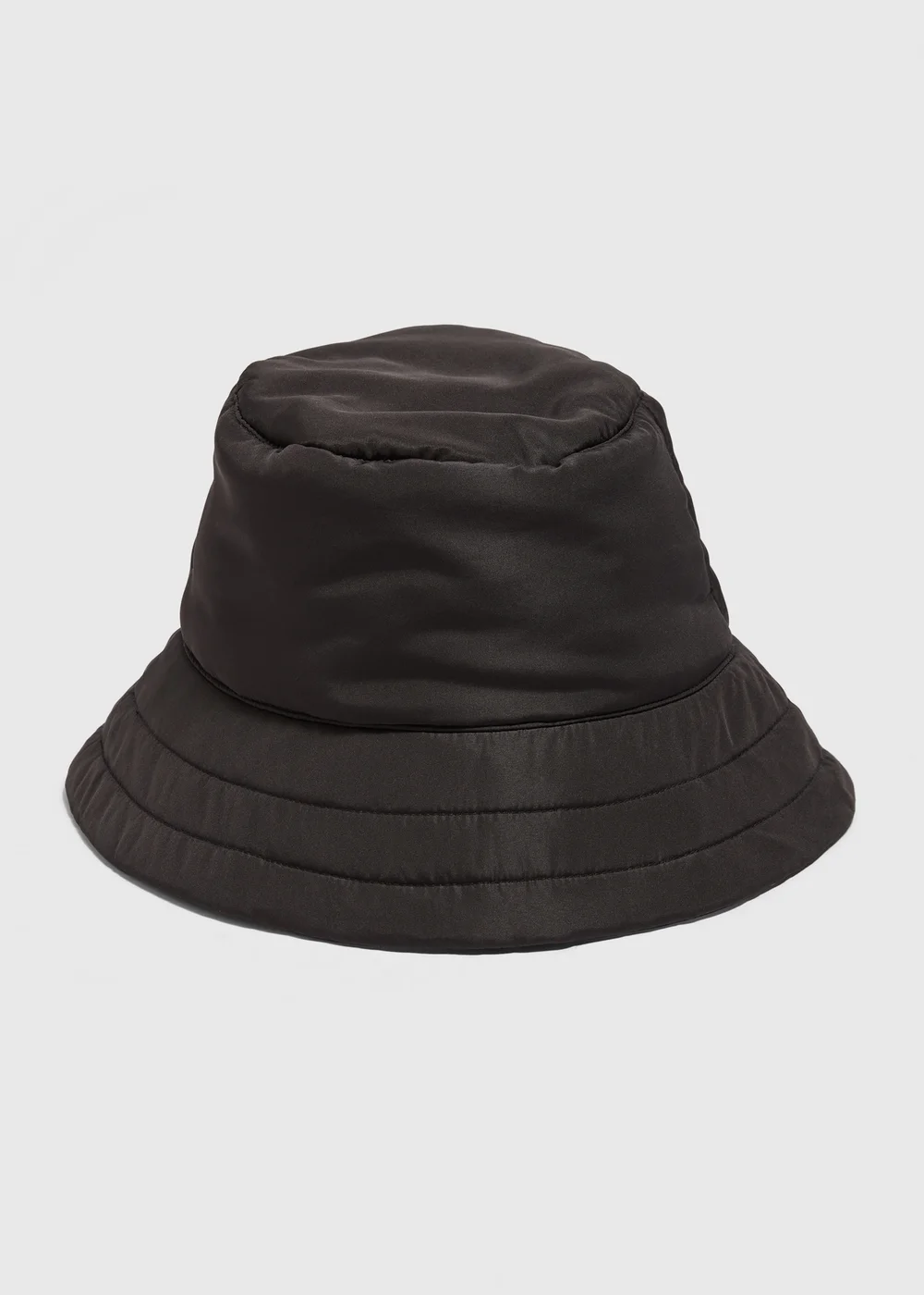Black Bucket Hat - One Size Image 1
