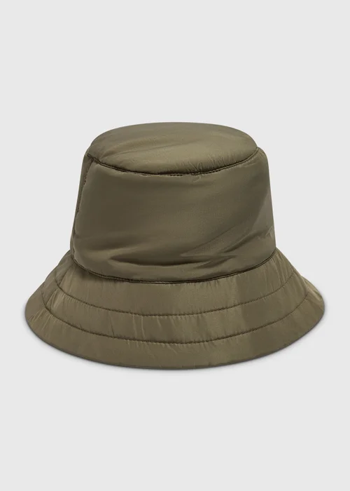 Khaki Bucket Hat - One Size Image 1