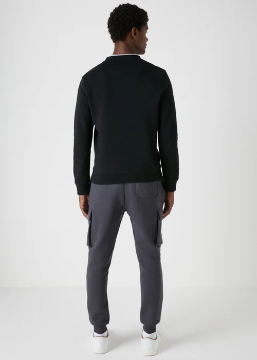 Charcoal Cargo Joggers - Small Image 2
