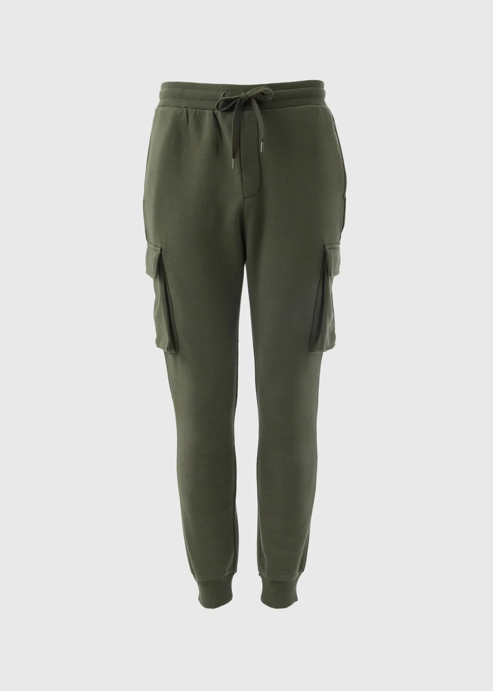 Khaki Cargo Joggers - Small Image 4